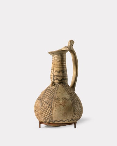 25. Cypriot White Painted Ware jug, Middle Bronze Age, c.1750-1600 BC