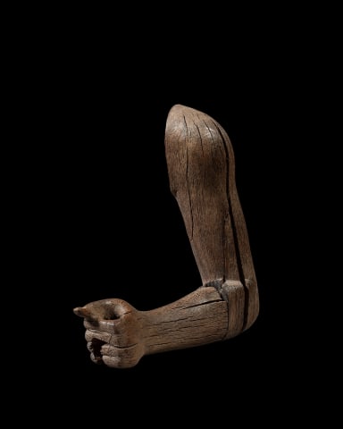Egyptian arm from a male statue, Old Kingdom-Middle Kingdom, c.2686-1795 BC