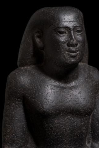 Egyptian bust of Djed-Hor-Iuf-Ankh, Late Dynastic Period, 26th Dynasty, c.664-525 BC