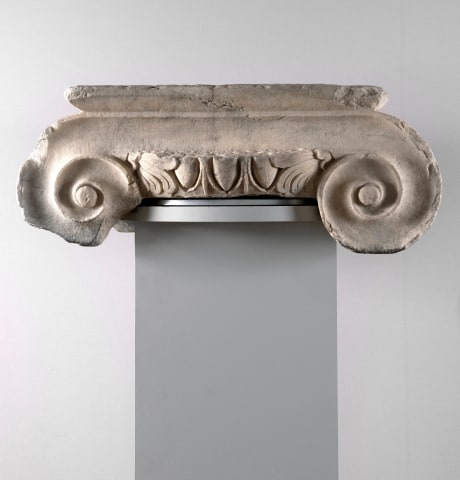Greek Ionic capital, c.5th century BC