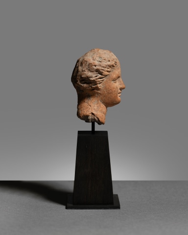 Greek female head, c.4th-2nd century BC