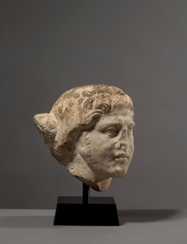Roman head of Hercules, c.2nd century AD