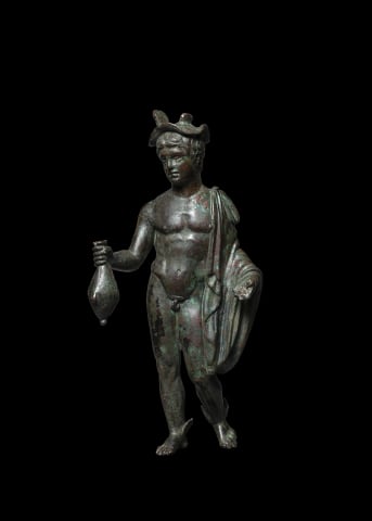 Roman statuette of Mercury, c.2nd century AD