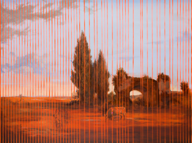 Sean Molloy, Landscape with Cow