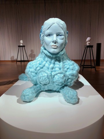 Ursula Burke, Blue Sphinx , 2020