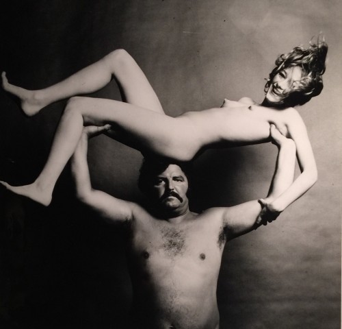 Guy Bourdin, Nude & Strongman in Joy, before 1972