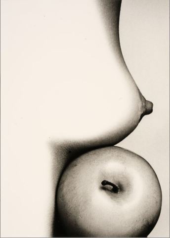Sam Haskins, Nude with Apple, 1972/74