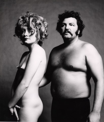 Guy Bourdin, Nude with Strongman, before 1972