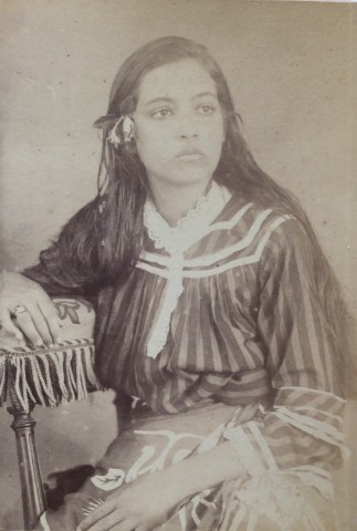 Charles Georges Spitz, Louita, Fille d'Americaine et de Canaque , 1888