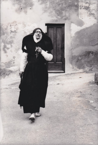 Helmut Newton, the nun