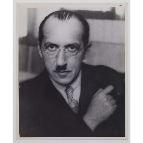 André Kertész, Piet Mondrian, New York, 1926