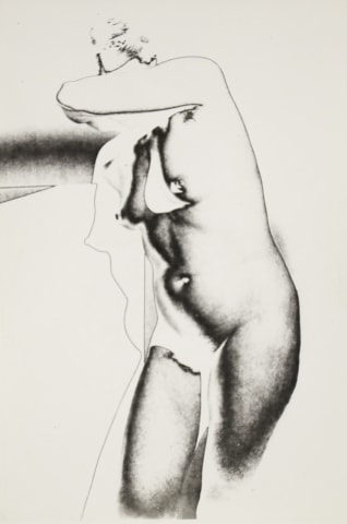 Marcel Bovis, Solarized nude, C.1936