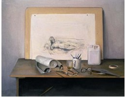 Rodrigo Moynihan, Drawing among Objects, 1986