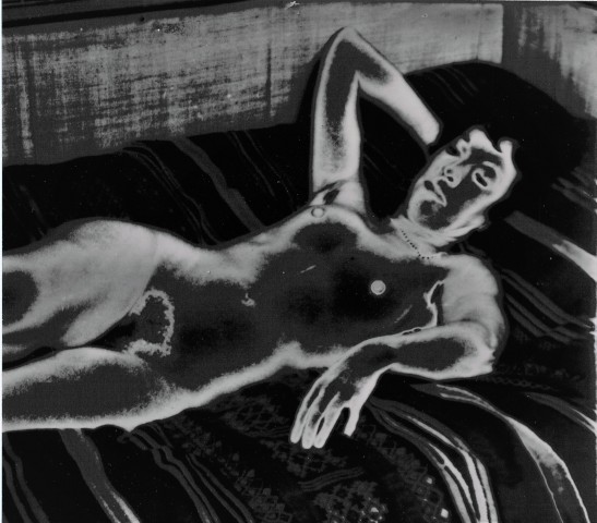 Marcel Bovis, Reclining nude, C.1970