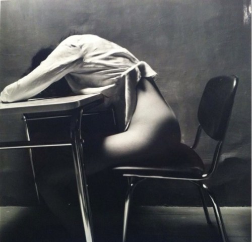 Guy Bourdin, Nude Story in Dark Room (Asleep), 1971