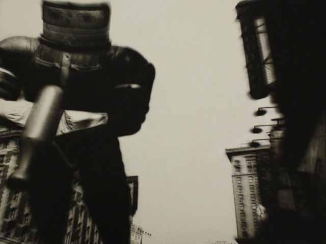 William Klein, Martian, Macy's Parade, New York, 1954