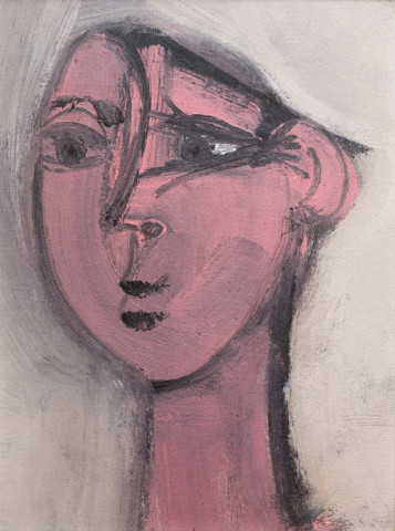 Grégoire Müller, Cubist Face, 1978