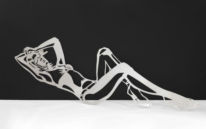 Louise Hunt, Reclining Bikini Girl