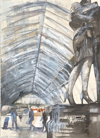 Lily Forwood, St. Pancras Station II, 2014