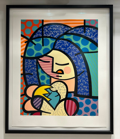 Romero Britto, Mother and Child, 1994