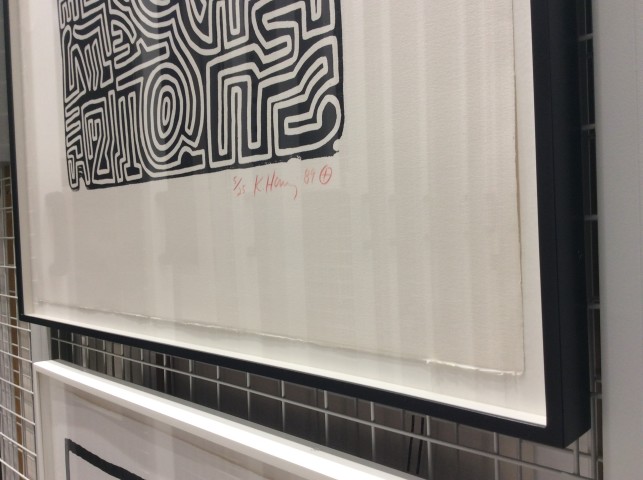 Keith Haring, The Labyrinth *SOLD*, 1989