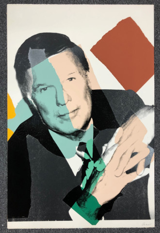 andy warhol, Frederick Weisman *SOLD*, 1975