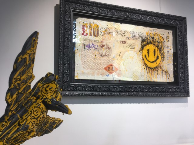 RYCA (Ryan Callanan), Ten Pill Note (Unique) *SOLD*, 2024