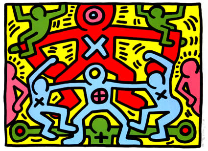 Keith Haring, Untitled *SOLD*, 1985