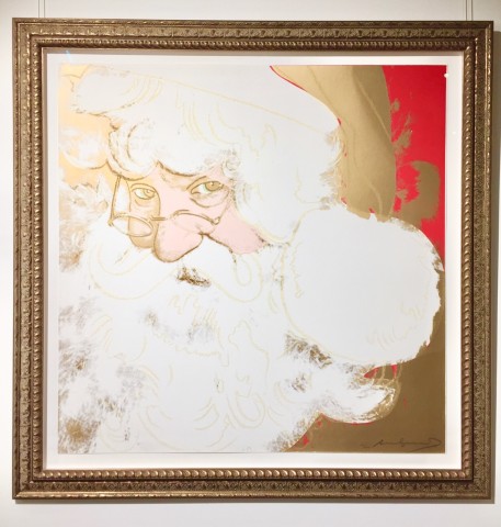 Andy Warhol, Santa Claus (from the Myths portfolio), 1981