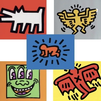 Keith Haring, Icons (Complete Portfolio), 1990