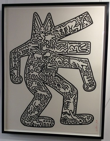 Keith Haring, DOG, 1985 (SOLD) , 1985