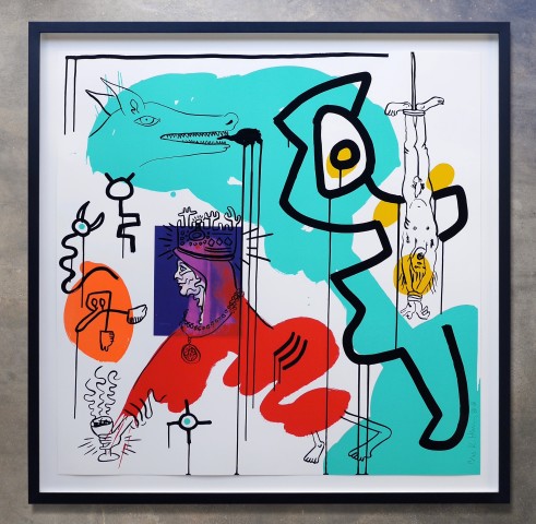 Keith Haring, Apocalypse No. 9, 1988