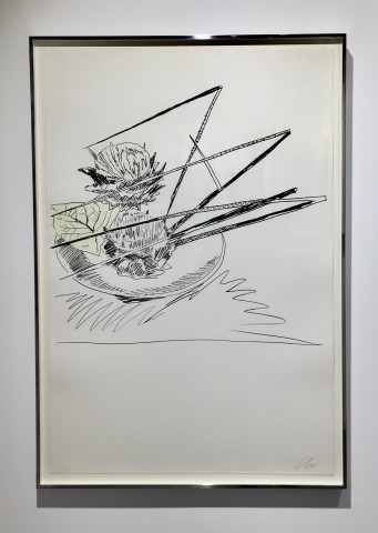 Andy Warhol, Hand-Coloured Flowers (Unique) *SOLD*, 1974