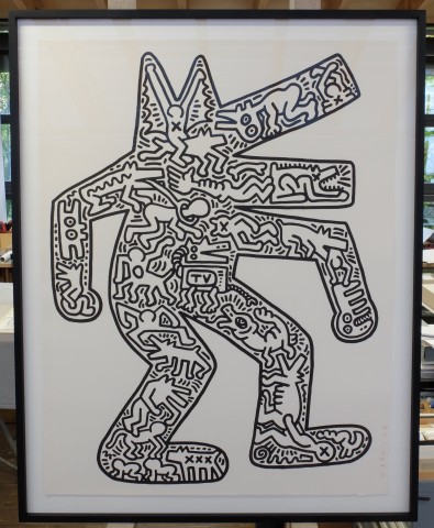 Keith Haring, DOG, 1985 (SOLD) , 1985