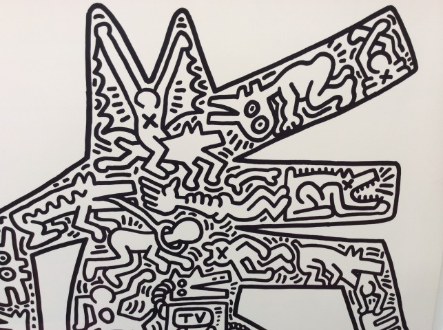 Keith Haring, DOG, 1985 (SOLD) , 1985