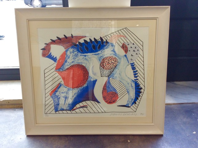 david hockney, Untitled, for Joel Sachs , 1993
