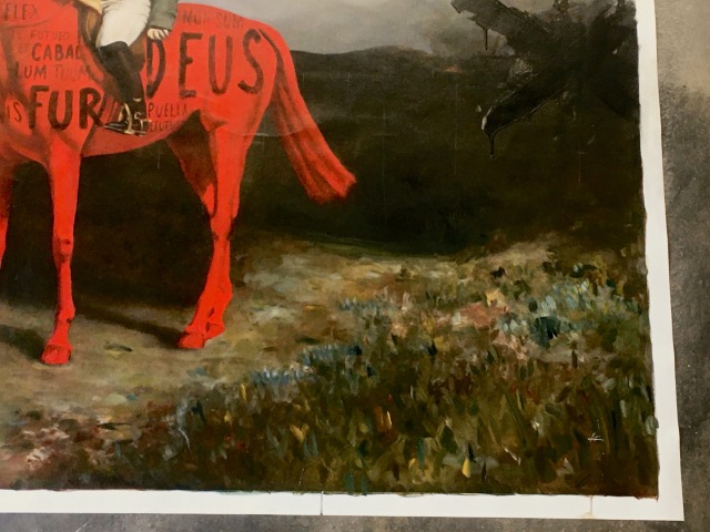 Heath Kane, Monumental (Portrait of Heroes collection) *SOLD*, 2024
