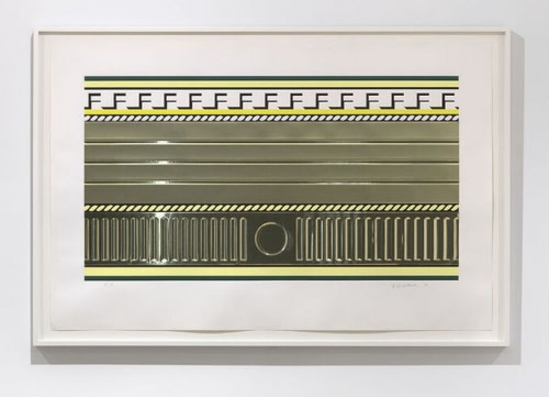 Roy Lichtenstein, Entablature III, 1976