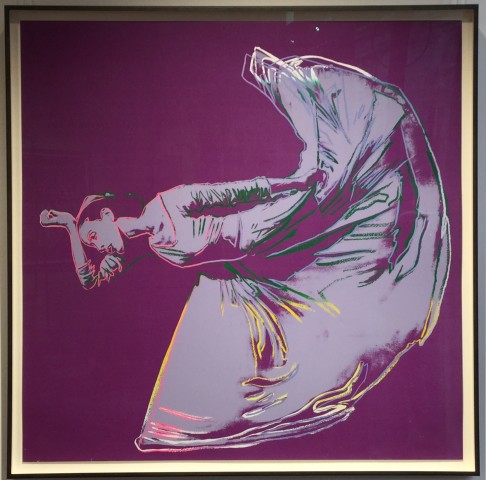 Andy Warhol, Letter To The World (The Kick) unique trial proof from the Martha Graham suite, 1986
