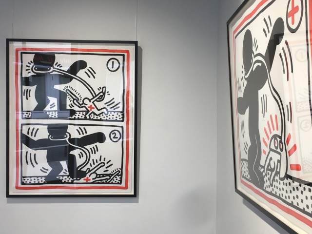 Keith Haring, Complete APARTHEID suite of 3 works *SOLD*, 1985