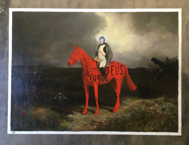 Heath Kane, Monumental (Portrait of Heroes collection) *SOLD*, 2024