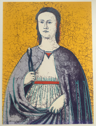 Andy Warhol, Saint Apollonia - complete suite of 4 *SOLD*, 1984