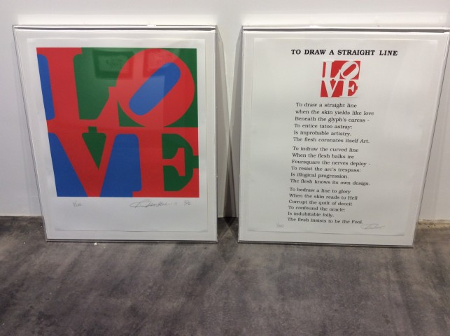 Robert Indiana, Book of Love (Red, Green Blue) *SOLD*, 1996