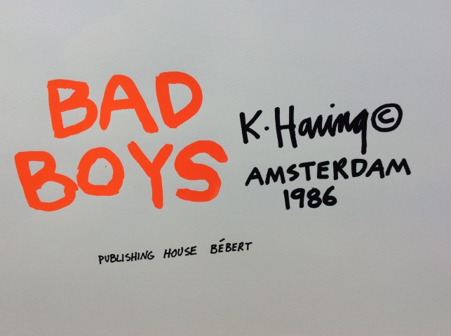 Keith Haring, Bad Boys (complete portfolio) *SOLD*, 1986
