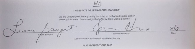 Jean-MIchel Basquiat, Boxer Rebellion , 2018