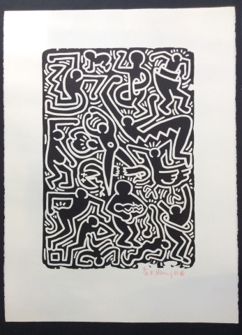 Keith Haring, Stones No. 5 *SOLD*, 1989
