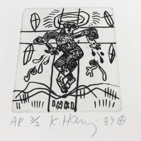 Keith Haring, Untitled *SOLD*, 1989