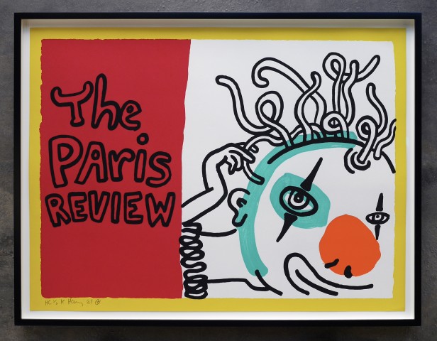 Keith Haring, The Paris Review *SOLD*, 1989