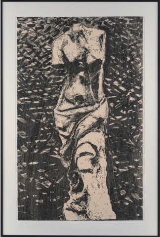 Jim Dine, Black Venus In The Wood *SOLD*, 1983