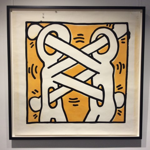Keith Haring, Art Attack, rare studio proof *SOLD*, 1988